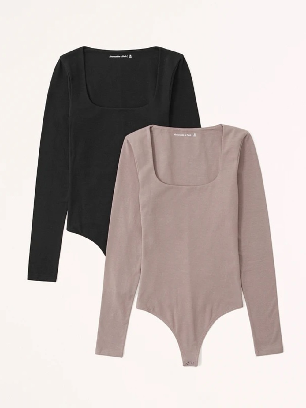 NWOT A&F 2 Pack Long-Sleeve Cotton Blend Body Suits